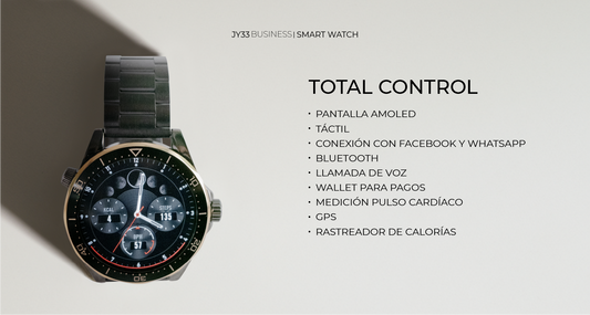 Reloj Inteligente JY33 + 3 Pulseras de regalo
